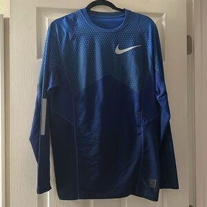 Nike Pro hyperwarm fitted shirt